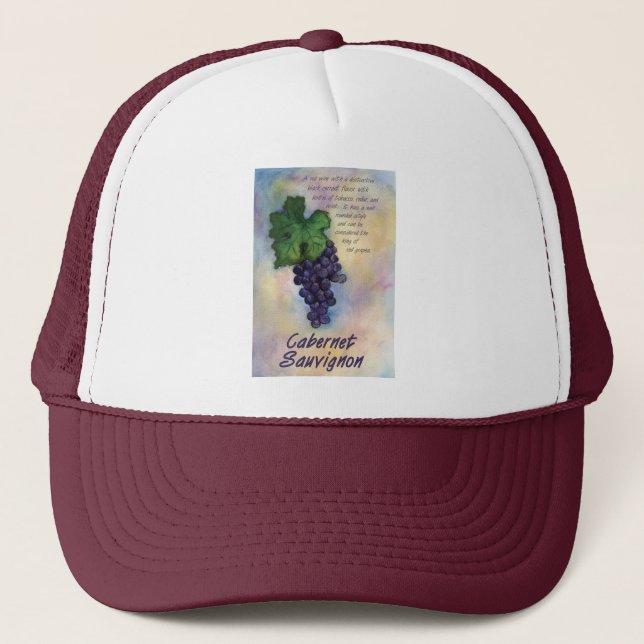 Cabernet Sauvignon Wine Hat (Front)
