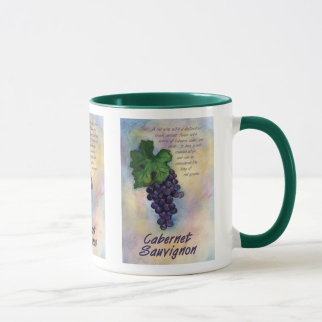 Cabernet Sauvignon Wine Mug (Right)