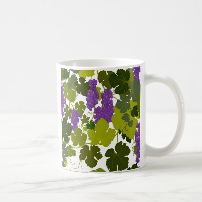Cabernet Vineyard Grapes Mug (Right)