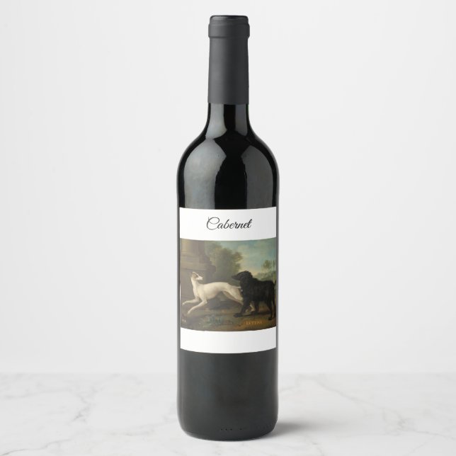 Cabernet Wine Bottle Labels (Front)