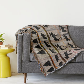 Cabin Blanket by Leslie Harlow