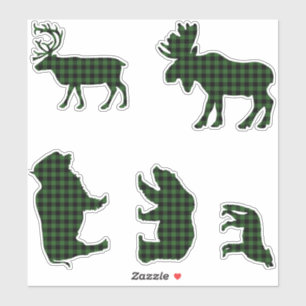 Cabin Buffalo Plaid Lumberjack Check Pattern Green