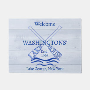 Cabin Cottage Lake House Door mats Doormats Rugs