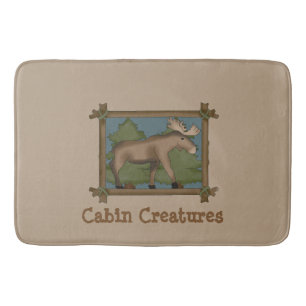 Cabin Creatures Moose Bath Mat
