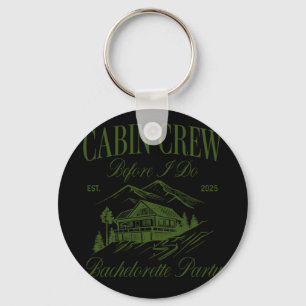 Cabin Crew Before I Do Bachelorette Party Camp Bac Keychain