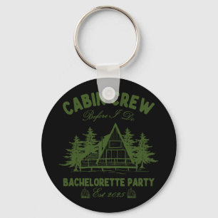 Cabin Crew Before I Do Camp Bach Bachelorette Part Keychain