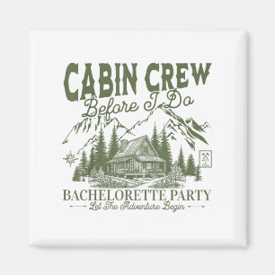 Cabin Crew Before I Do Camp Bach Bachelorette Part Magnet