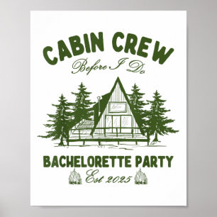 Cabin Crew Before I Do Camp Bach Bachelorette Part Poster