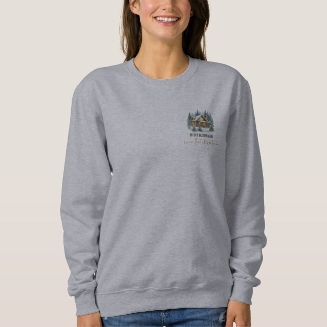 Cabin Crew Before I DO! Weekend Bachelorette Party Sweatshirt (Front)