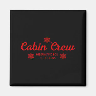 Cabin Crew Christmas Pjs Family Christmas Pajamas  Magnet