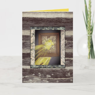 Cabin Fever Encouragement Card