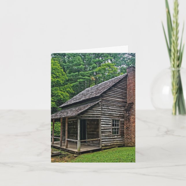 CABIN HISTORIC PHOTOGRAPHY BIRTHDAY CARDS (Front)
