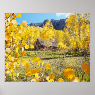 Cabin in Aspens Poster