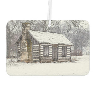 Cabin In The Snow Air Freshener