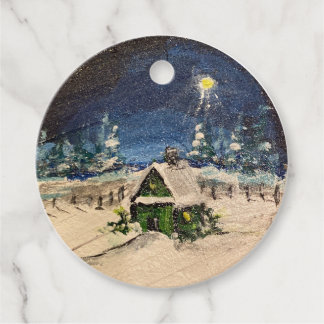 Cabin in the Woods Favour Tags