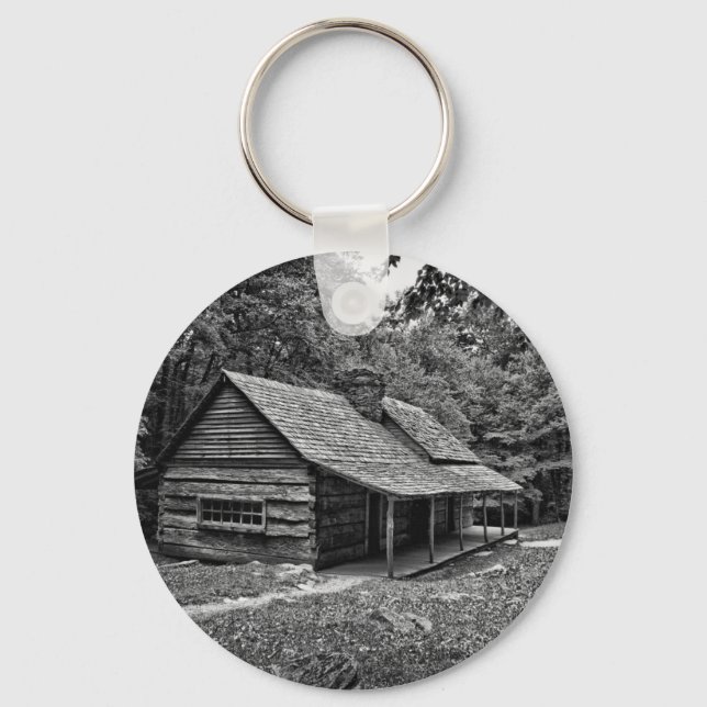 Cabin in the woods keychain (Front)
