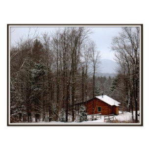 Cabin in the Woods Photo Print