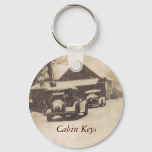 Cabin Keys Keychain