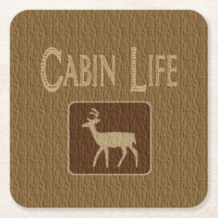 Cabin Life Coasters