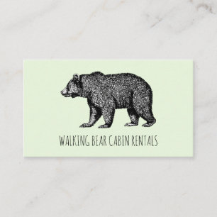 Cabin Rentals Business Cards