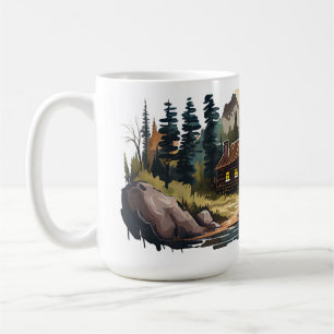 Cabin Series 15 oz Classic Mug