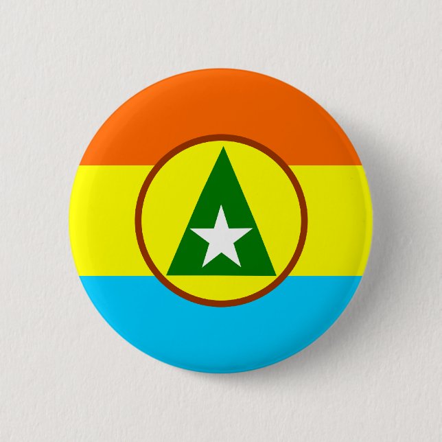 Cabinda, Angola 2 Inch Round Button (Front)