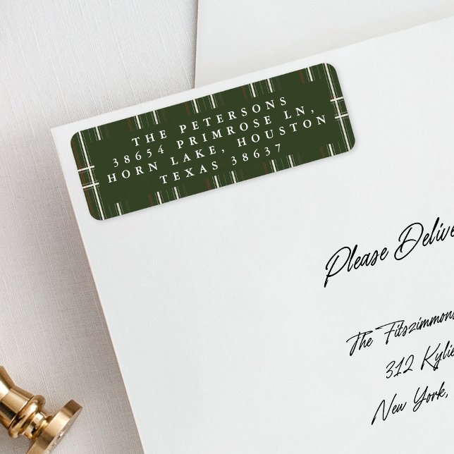 Cabine confortable Plaid traditionnel Deep Green N (Créateur téléchargé)