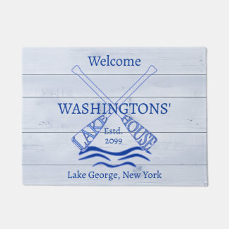 Cabine Cottage Lake House Portes mats Portes tapis