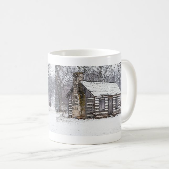 Cabine Dans La Mug De Café À Neige (Devant droit)