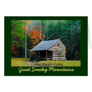 Cabine de boucliers de Carter dans la crique de