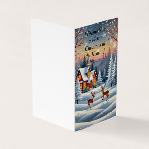 Cabine d'hiver douillet