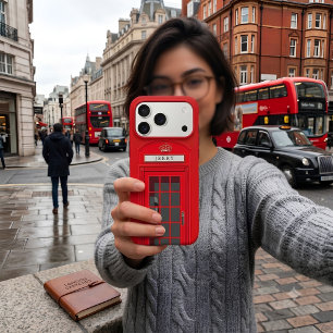 Cabine Téléphonique Rouge Personnalisée de Londres