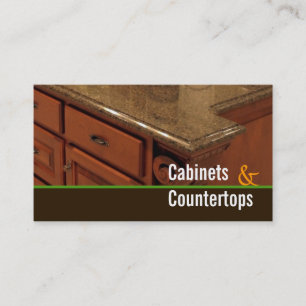 Cabinets, Countertops, Mill work Business Card