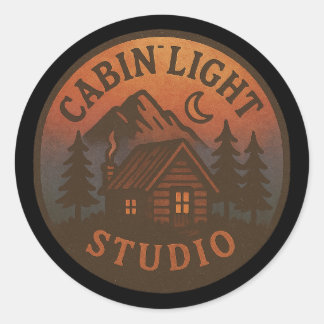 CabinLight Studio Round Sticker