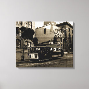 Cable Car Canvas Print