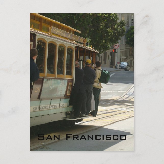 Cable Car Postcard (Front)