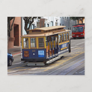 Cable Cars, San Francisco Postcard