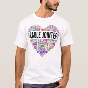 Cable Jointer Heart T-Shirt