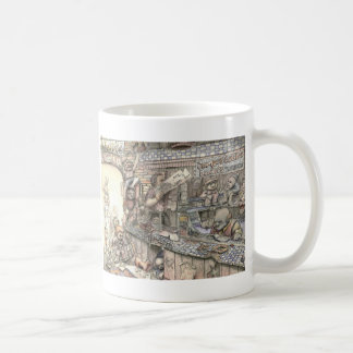Câbles de pullover et nains - tasse