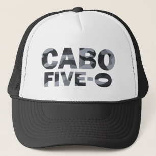 Cabo 50 camo trucker hat