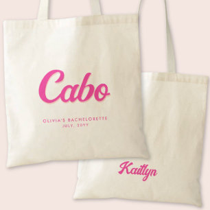 Cabo Bachelorette Party Sac fourre-tout personnali