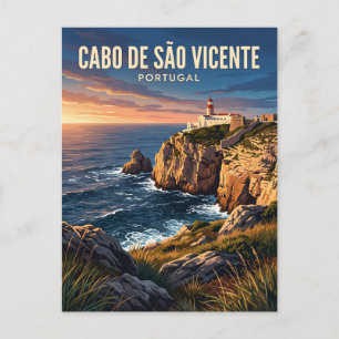 Cabo de São Vicente Portugal Postcard