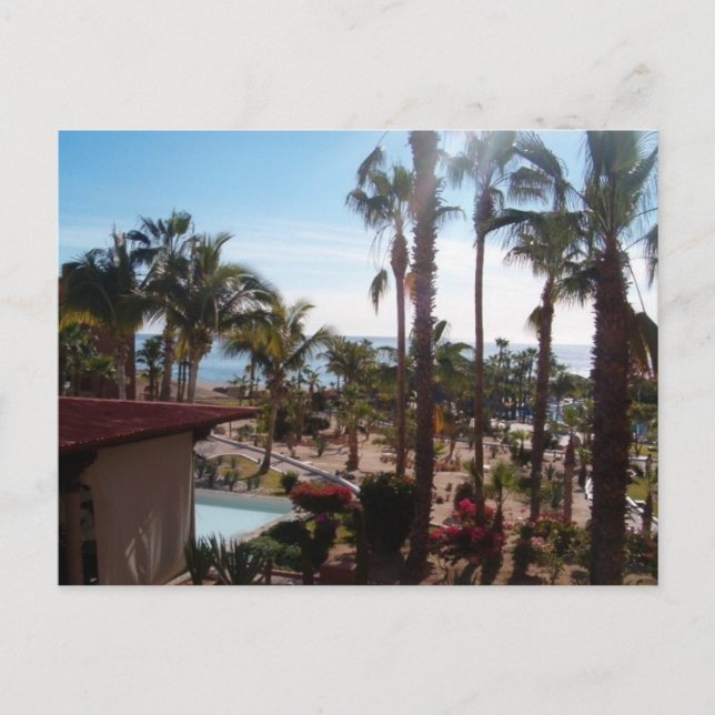 Cabo Hotel room View Postcard (Front)