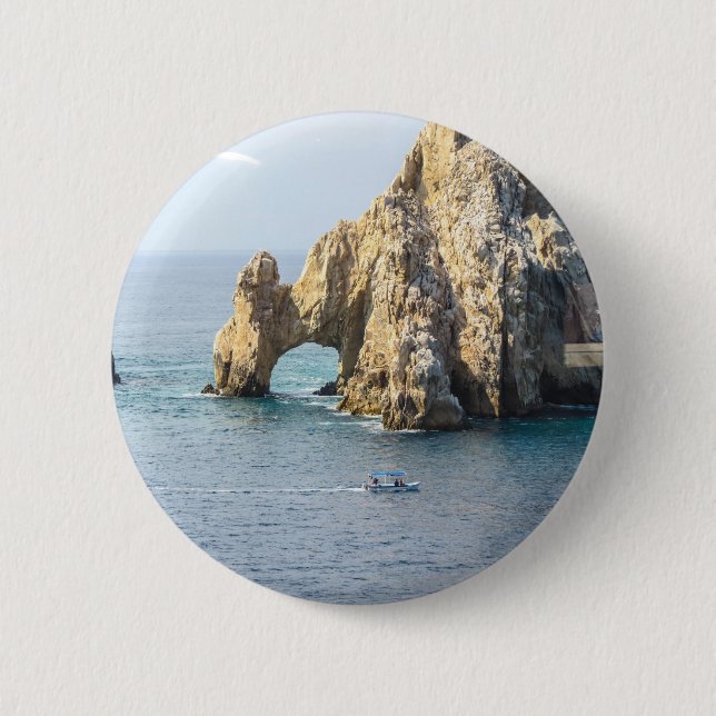 Cabo San Lucas 2 Inch Round Button (Front)