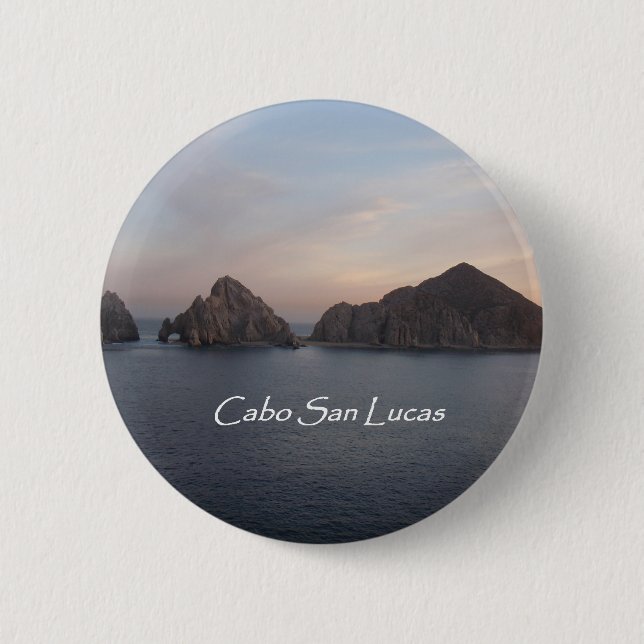 Cabo San Lucas at Sunset 2 Inch Round Button (Front)