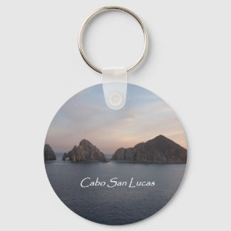 Cabo San Lucas at Sunset Keychain