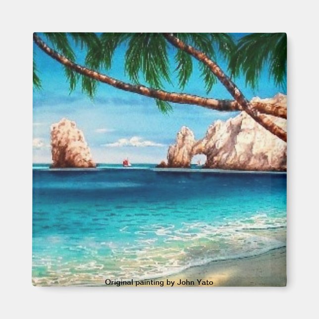Cabo San Lucas, Baja California Magnet (Front)