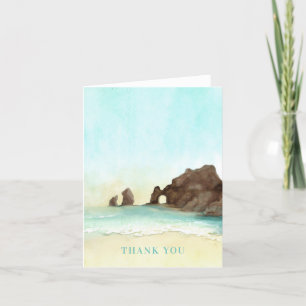 Cabo San Lucas El Arco Thank You Card