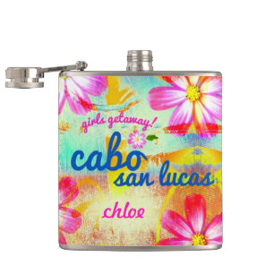 CABO San Lucas Girls Getaway Flask