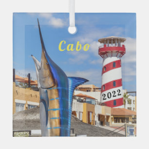Cabo San Lucas Glass Ornament